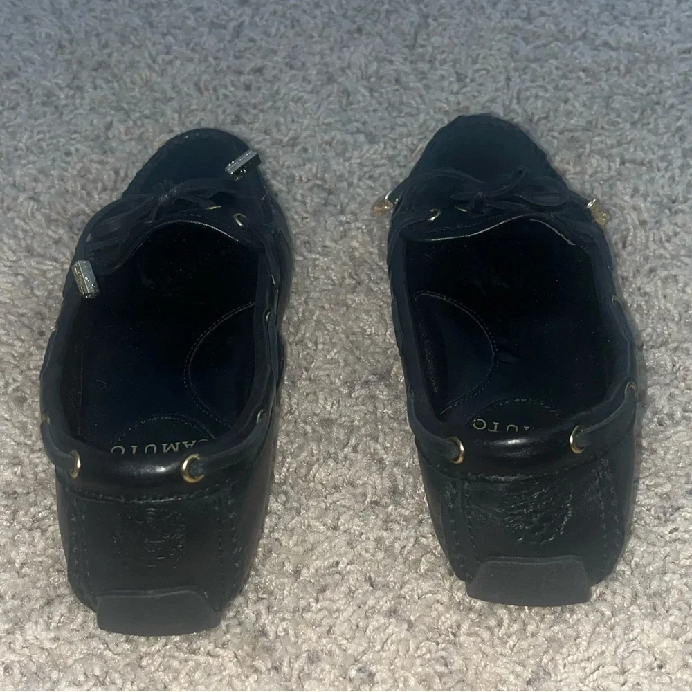 Vince Camuto Black Flats